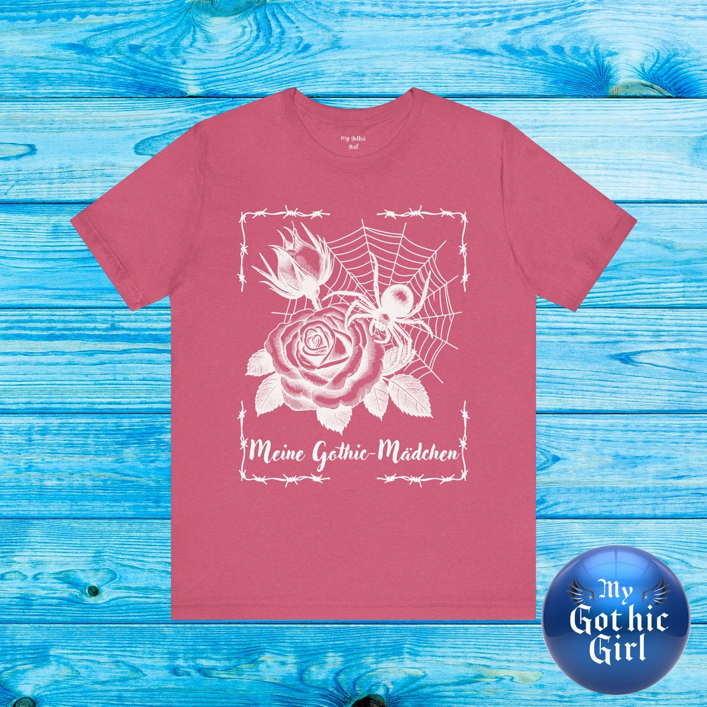 Gothic T-Shirts for Women & Men "Meine Gothic-Mädchen" Dark Aesthetic & Alternative Tees – My Gothic Girl