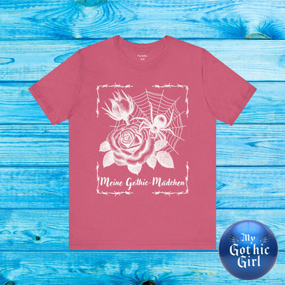 Gothic T-Shirts for Women & Men "Meine Gothic-Mädchen" Dark Aesthetic & Alternative Tees – My Gothic Girl