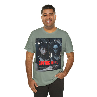 My Gothic Girl Graphic Tee – Whimsy Goth Streetwear, Dark Poetry Fashion, Alt Aesthetic Apparel
