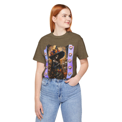 My Gothic Girl Dia De Los Muertos Graphic Tee – Gothic Streetwear, Whimsy Goth, Dark Poetry Alt Fashion