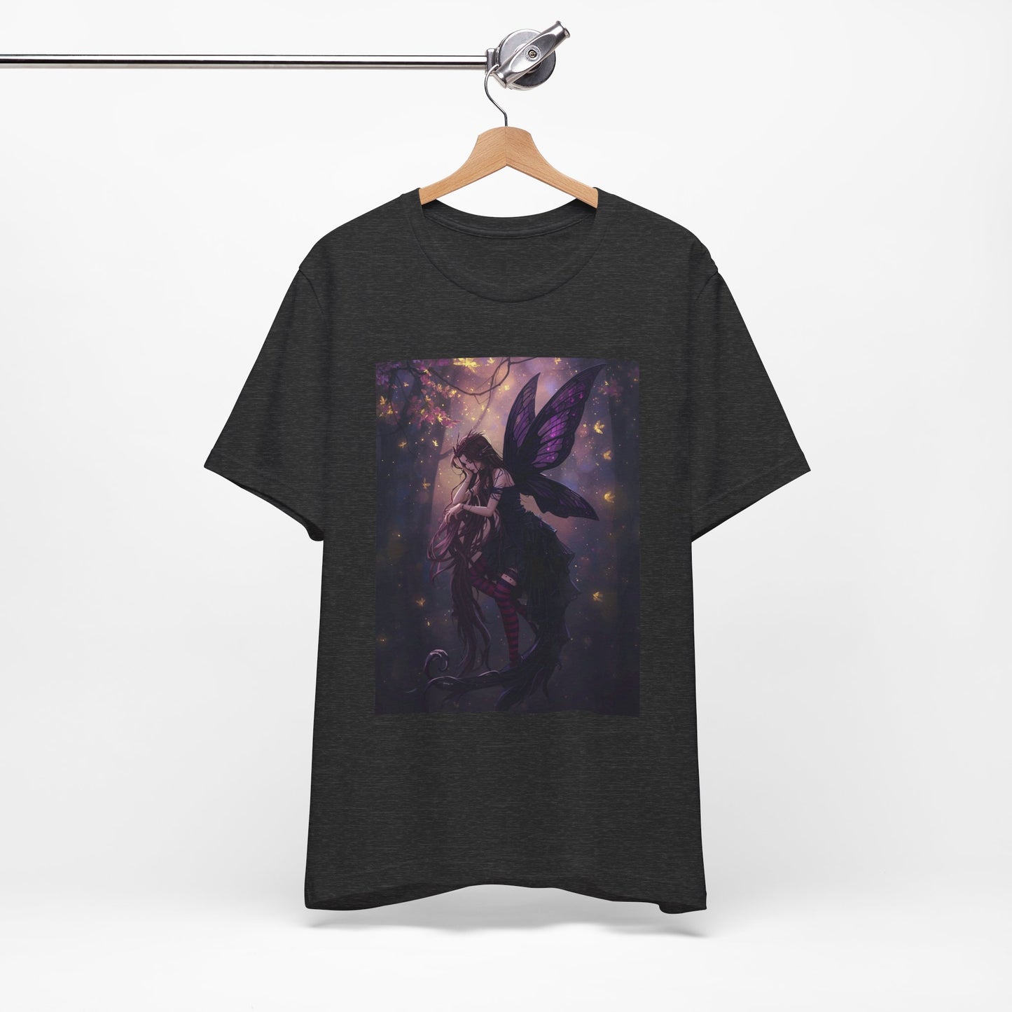 My Gothic Girl "Gothic Fairy" Graphic T-Shirt Unisex Gothic Dark Fashion Casual Wear