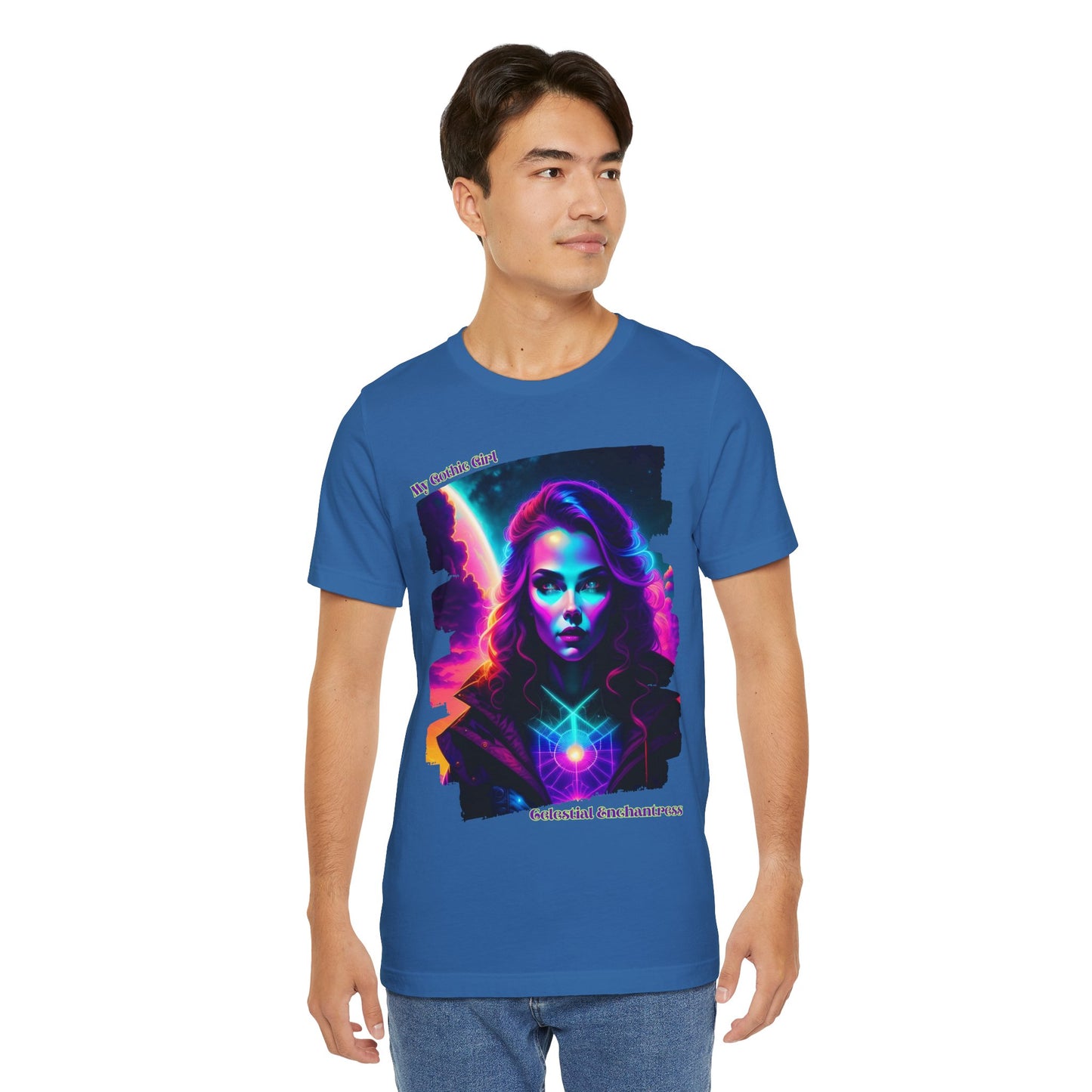 Celestial Enchantress Poetic Goth Graphic Tee – My Gothic Girl