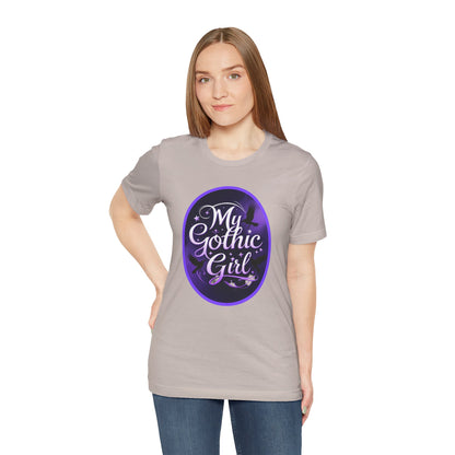 My Gothic Girl Poetic Goth Graphic Tee – Dark Alt Aesthetic Streetwear Fashion