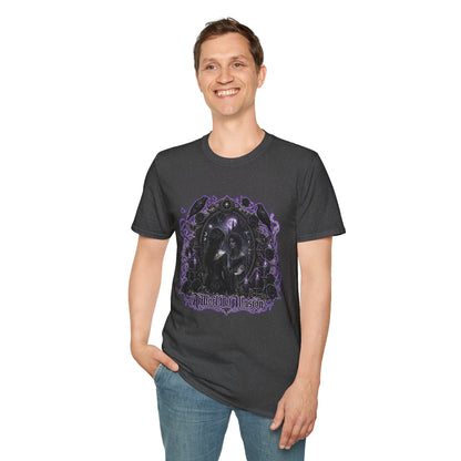 Gothic Mirror T-Shirt — "My Gothic Girl" Dark Violet Graphic Tee