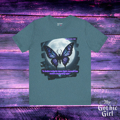 My Gothic Girl Graphic Tee – Whimsy Goth Streetwear, Dark Poetry Fashion, Alt Aesthetic Apparel