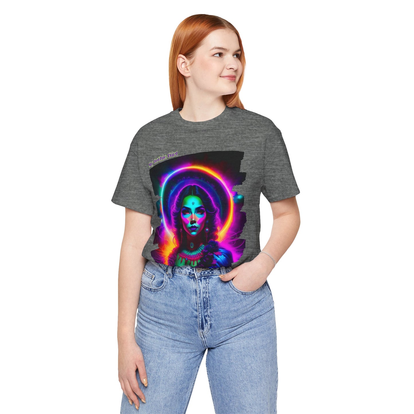 Celestial Enchantress Poetic Goth Graphic Tee – My Gothic Girl