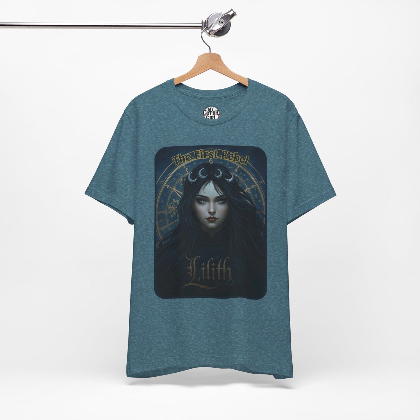 The First Rebel -"Lilith" Graphic T-Shirt – Alt Aesthetic Poetic Goth Street-wear