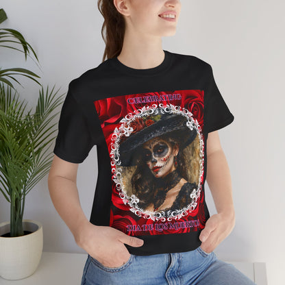 My Gothic Girl Dia De Los Muertos Graphic Tee – Gothic Streetwear, Whimsy Goth, Dark Poetry Alt Fashion