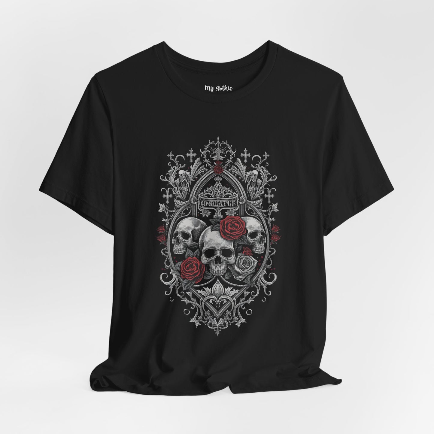 Skull & Roses Gothic Tee