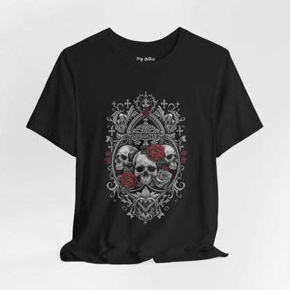 Skull & Roses Gothic Tee