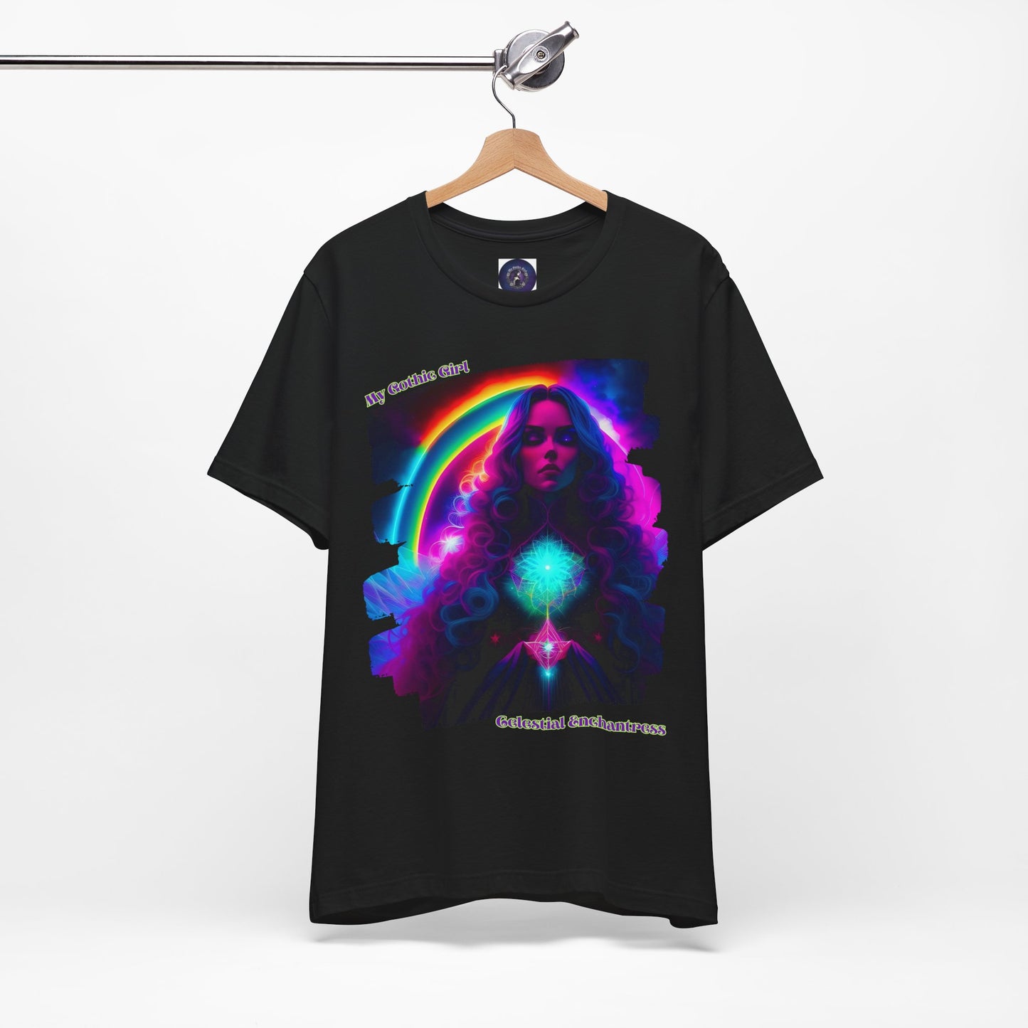 Celestial Enchantress Poetic Goth Graphic Tee – My Gothic Girl