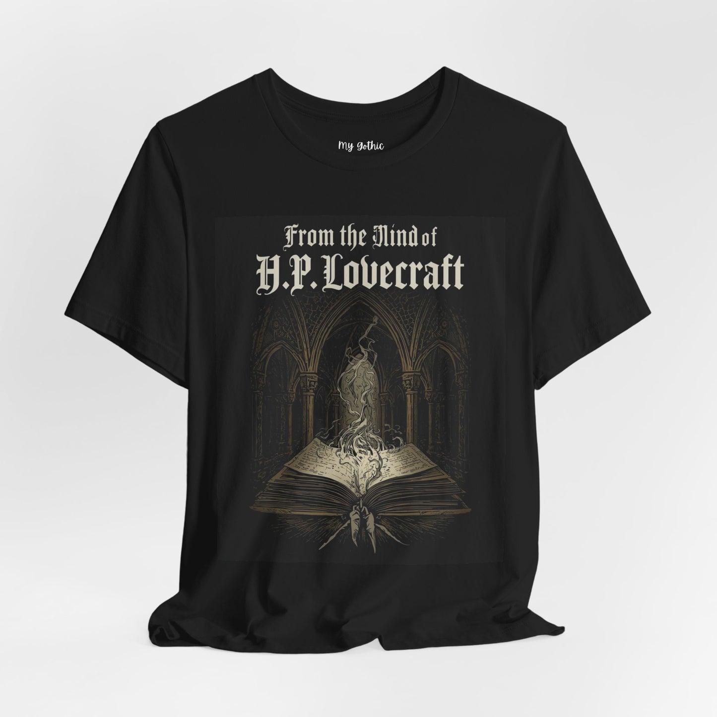 "From The Mind Of H.P. Lovecraft" Gothic Literary T-Shirt