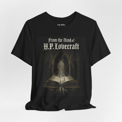 "From The Mind Of H.P. Lovecraft" Gothic Literary T-Shirt