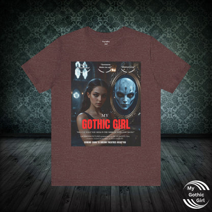 My Gothic Girl T-Shirt "Movie Poster" – Whimsy Goth Streetwear, Dark Poetry Fashion, Alt Aesthetic Apparel
