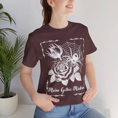 Gothic T-Shirts for Women & Men "Meine Gothic-Mädchen" Dark Aesthetic & Alternative Tees – My Gothic Girl