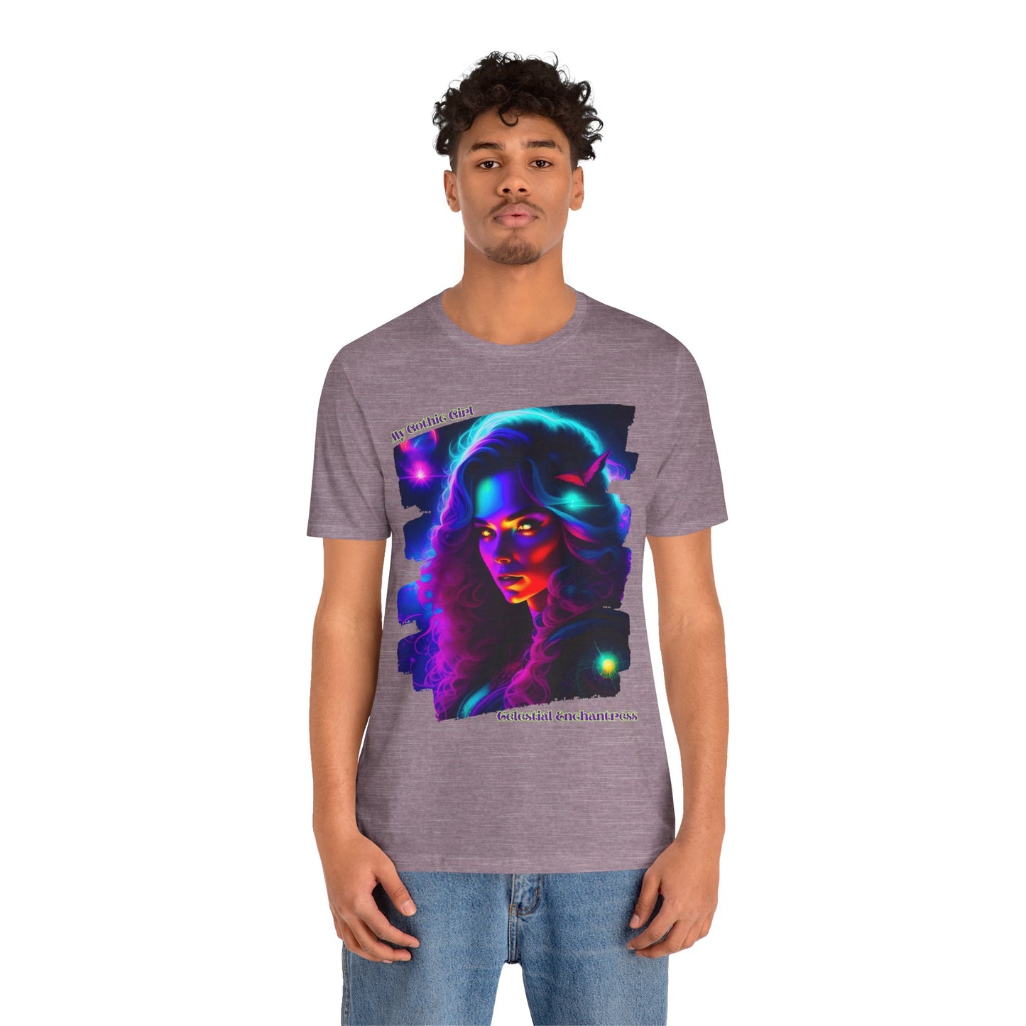 Celestial Enchantress Poetic Goth Graphic Tee – My Gothic Girl