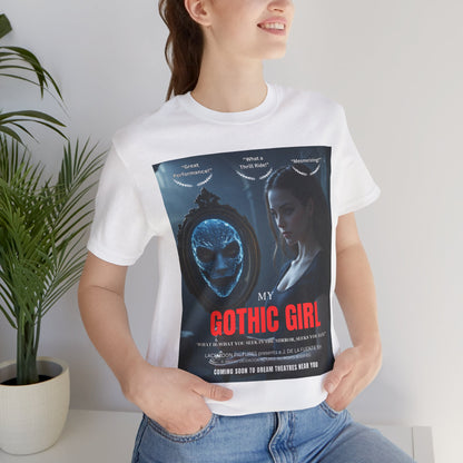 My Gothic Girl "Movie Poster" Graphic Tee – Gothic Streetwear, Whimsy Goth, Dark Poetry Alt Fashion