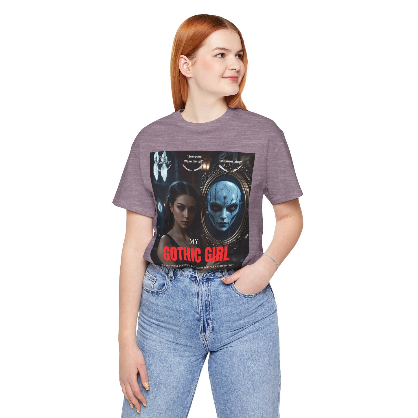 My Gothic Girl T-Shirt "Movie Poster" – Whimsy Goth Streetwear, Dark Poetry Fashion, Alt Aesthetic Apparel