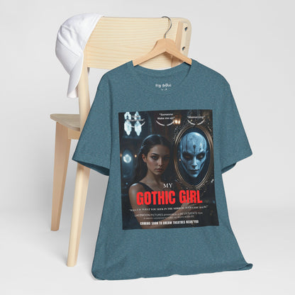 My Gothic Girl T-Shirt "Movie Poster" – Whimsy Goth Streetwear, Dark Poetry Fashion, Alt Aesthetic Apparel