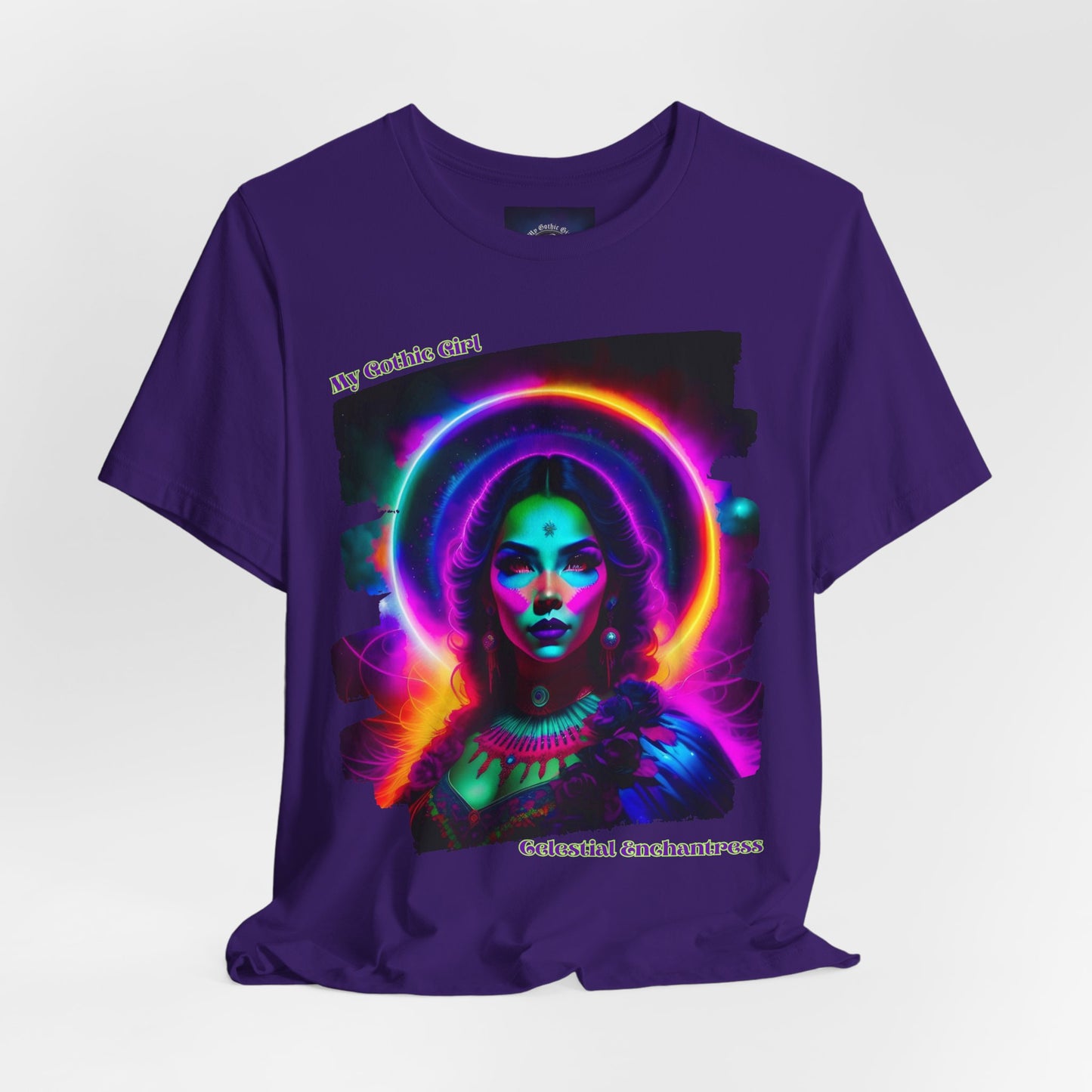 Celestial Enchantress Poetic Goth Graphic Tee – My Gothic Girl