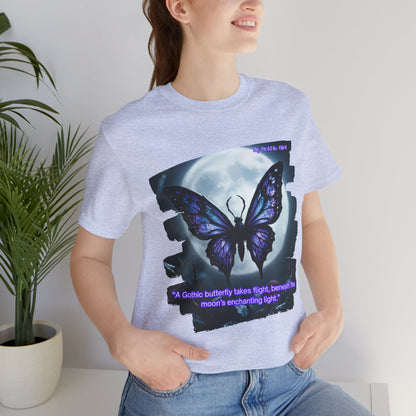 My Gothic Girl Graphic Tee – Whimsy Goth Streetwear, Dark Poetry Fashion, Alt Aesthetic Apparel