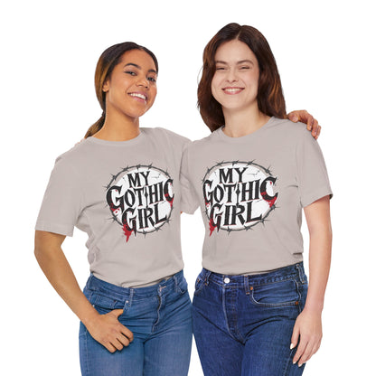 My Gothic Girl Graphic Poetic Goth Graphic Tee – My Gothic Girl