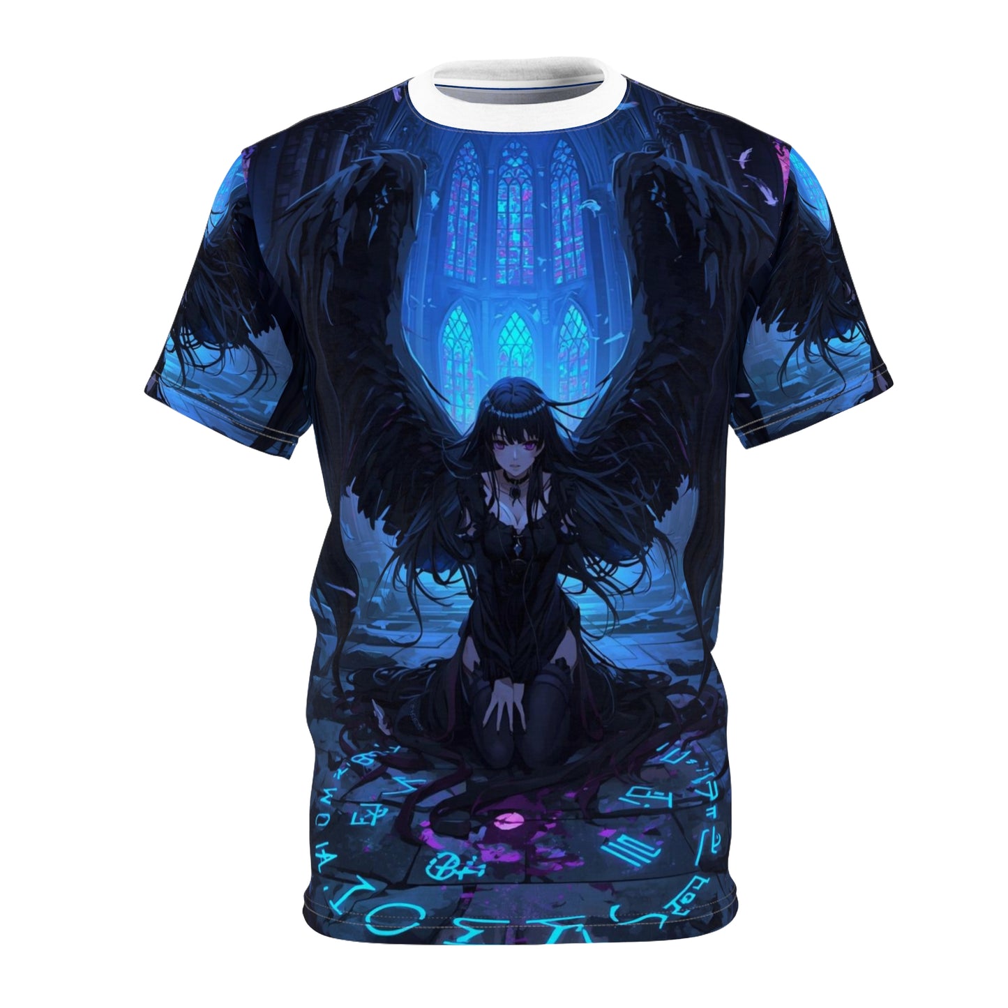 Fallen Angel in Ruins Gothic Tee