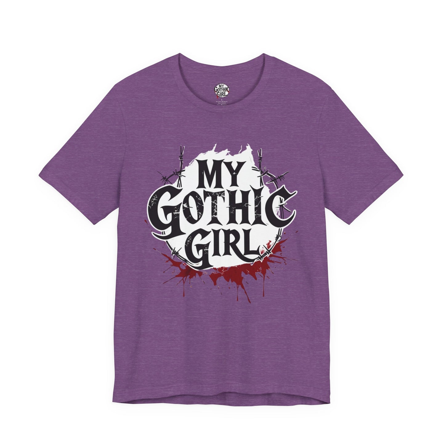 My Gothic Girl Graphic Poetic Goth Graphic Tee – My Gothic Girl