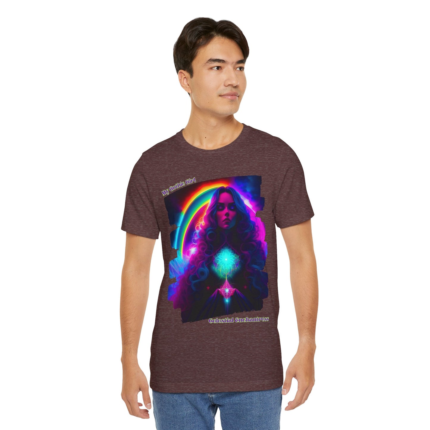Celestial Enchantress Poetic Goth Graphic Tee – My Gothic Girl