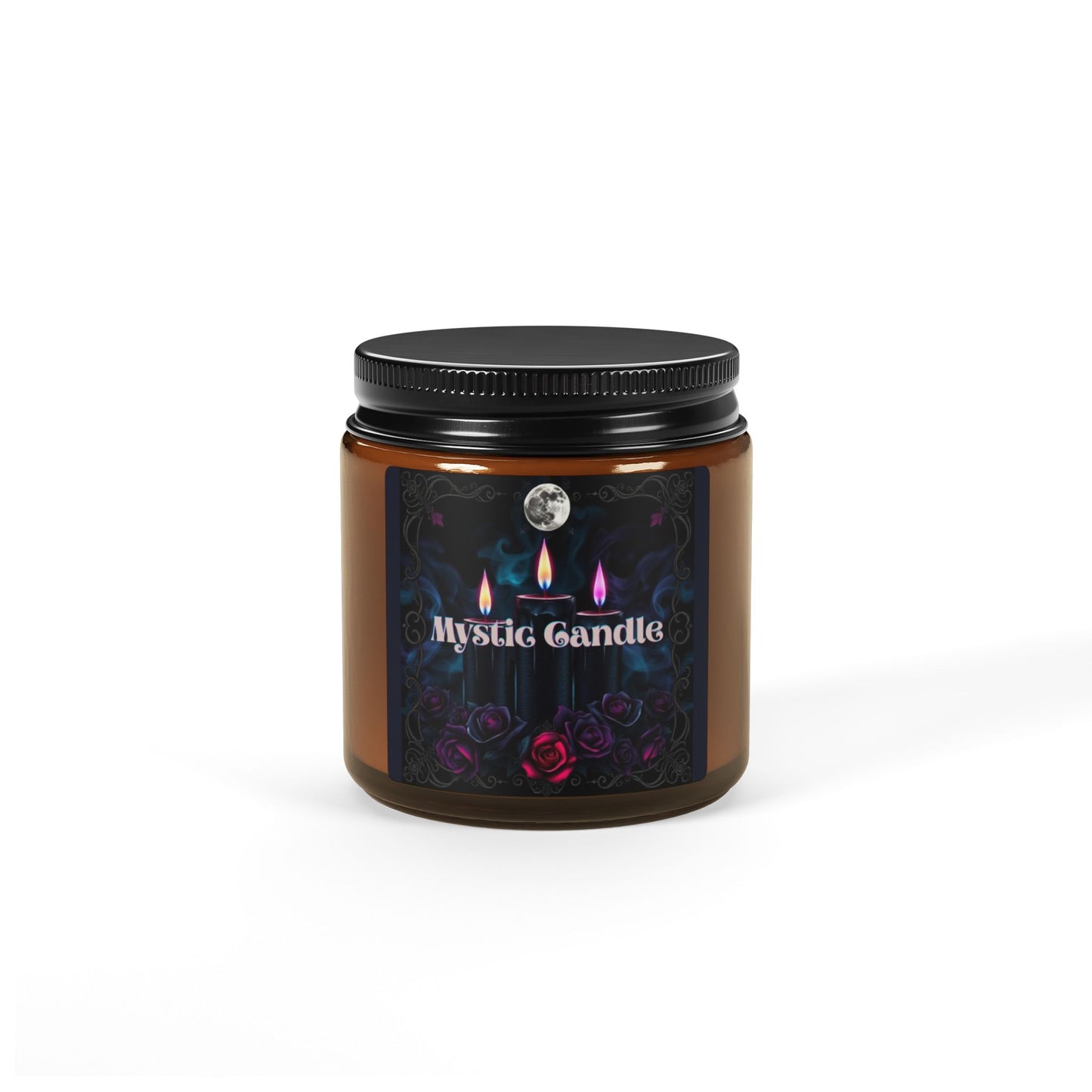 Mystic Candle Soy Candle — Amber Jar Aromatherapy Candle (Multi-Size)