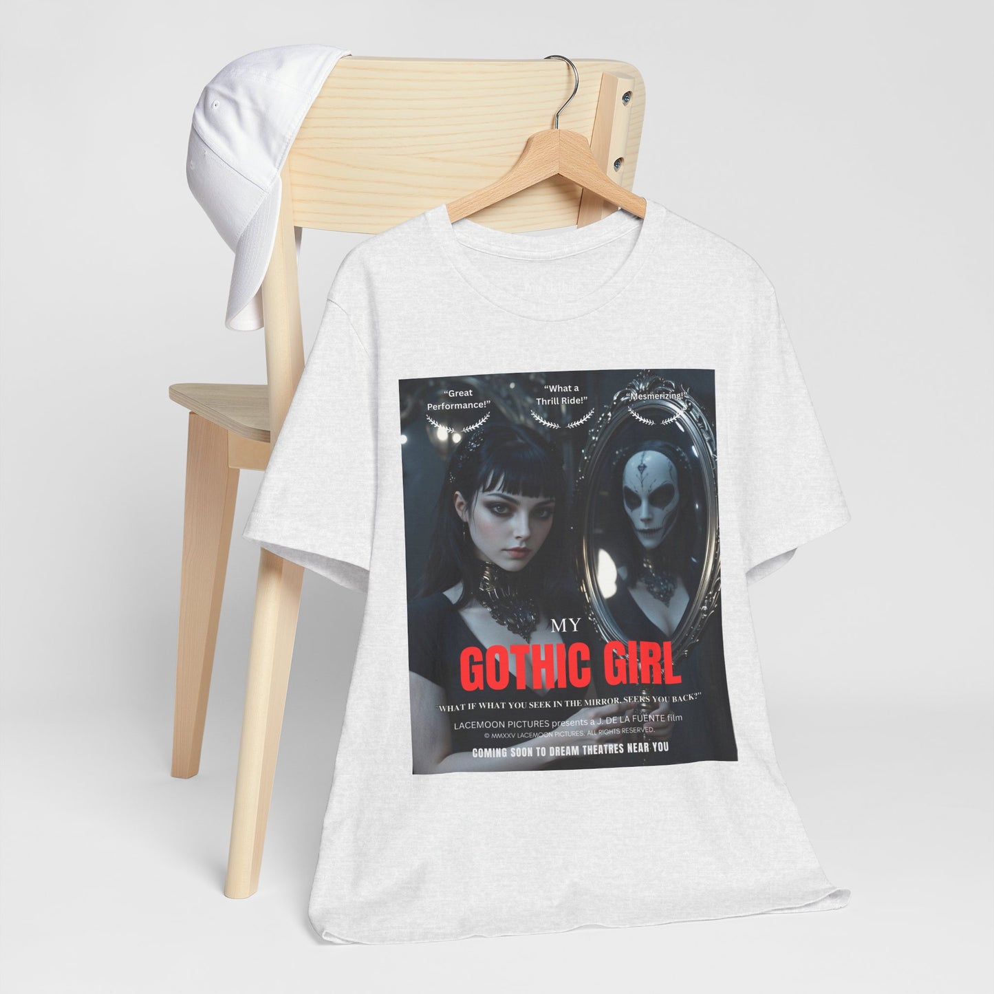My Gothic Girl Graphic Tee – Whimsy Goth Streetwear, Dark Poetry Fashion, Alt Aesthetic Apparel