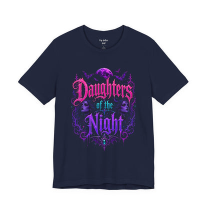 Daughters of the Night Tee — Gothic Vampire Moon Graphic T-Shirt