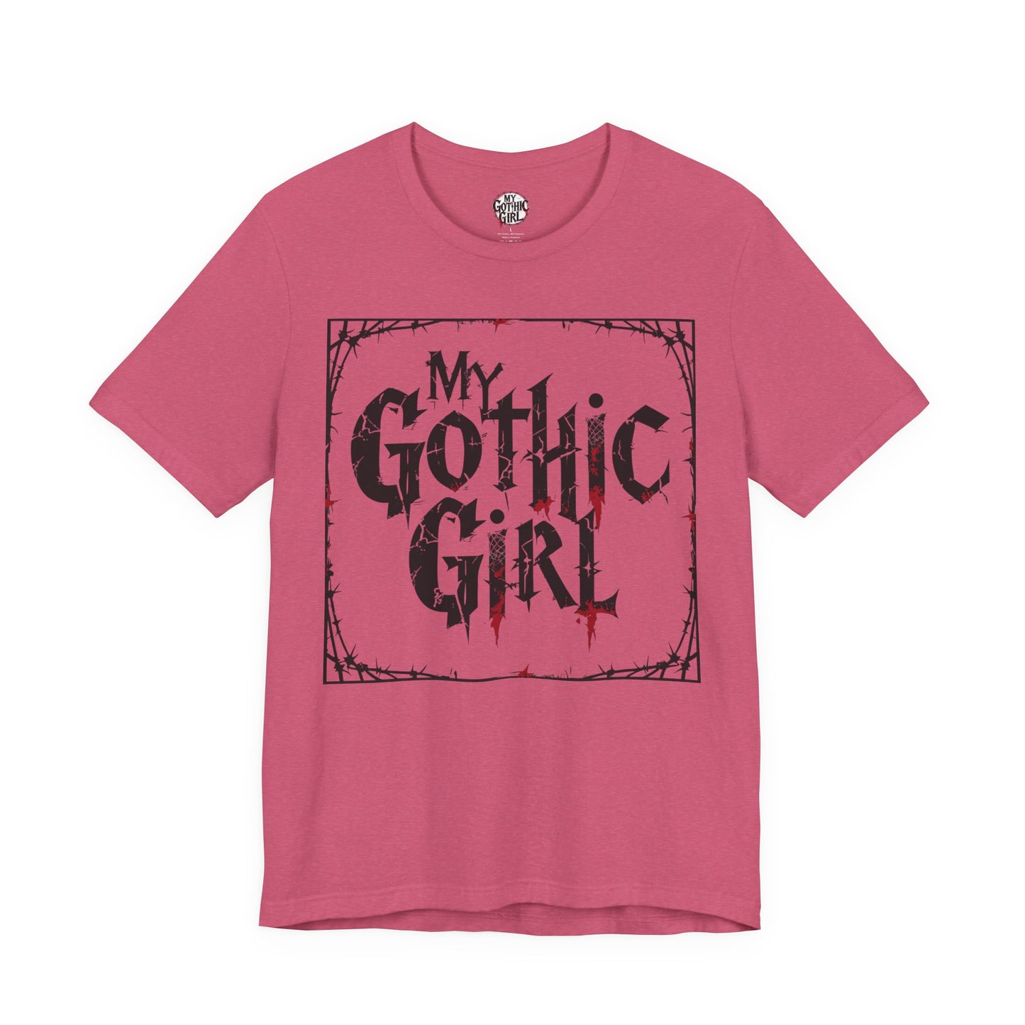 My Gothic Girl Graphic Poetic Goth Graphic Tee – My Gothic Girl