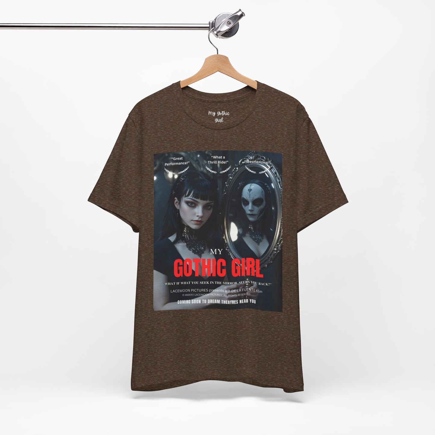 My Gothic Girl Graphic Tee – Whimsy Goth Streetwear, Dark Poetry Fashion, Alt Aesthetic Apparel