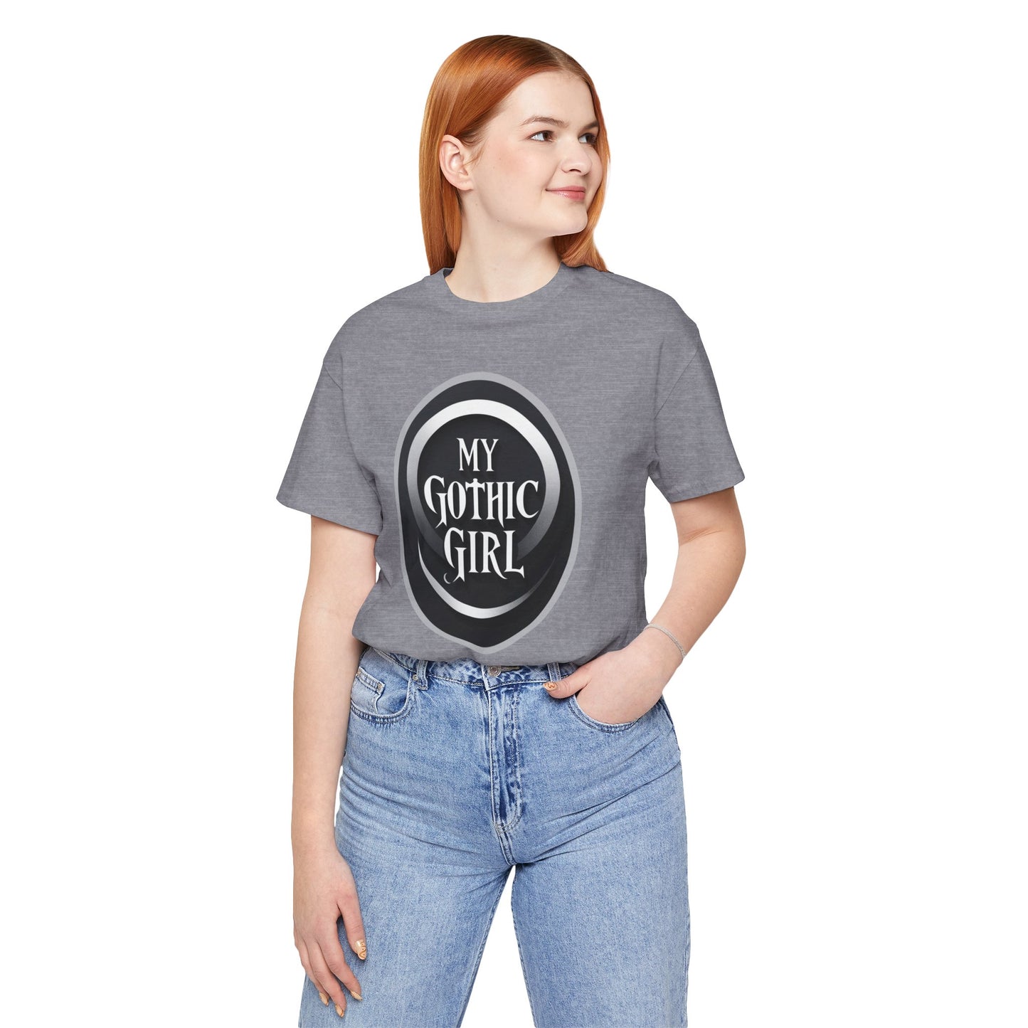 My Gothic Girl Poetic Goth Graphic Tee – Dark Alt Aesthetic Streetwear Fashion