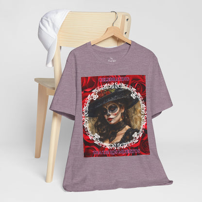 My Gothic Girl Dia De Los Muertos Graphic Tee – Gothic Streetwear, Whimsy Goth, Dark Poetry Alt Fashion