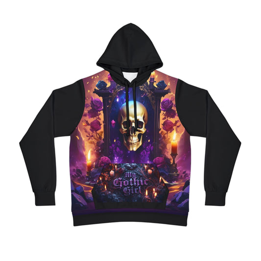 My Gothic Girl "Skull Candle Lit Shrine" — Athletic-Wear, Street-Wear, Skater-Wear, Gothic-Wear