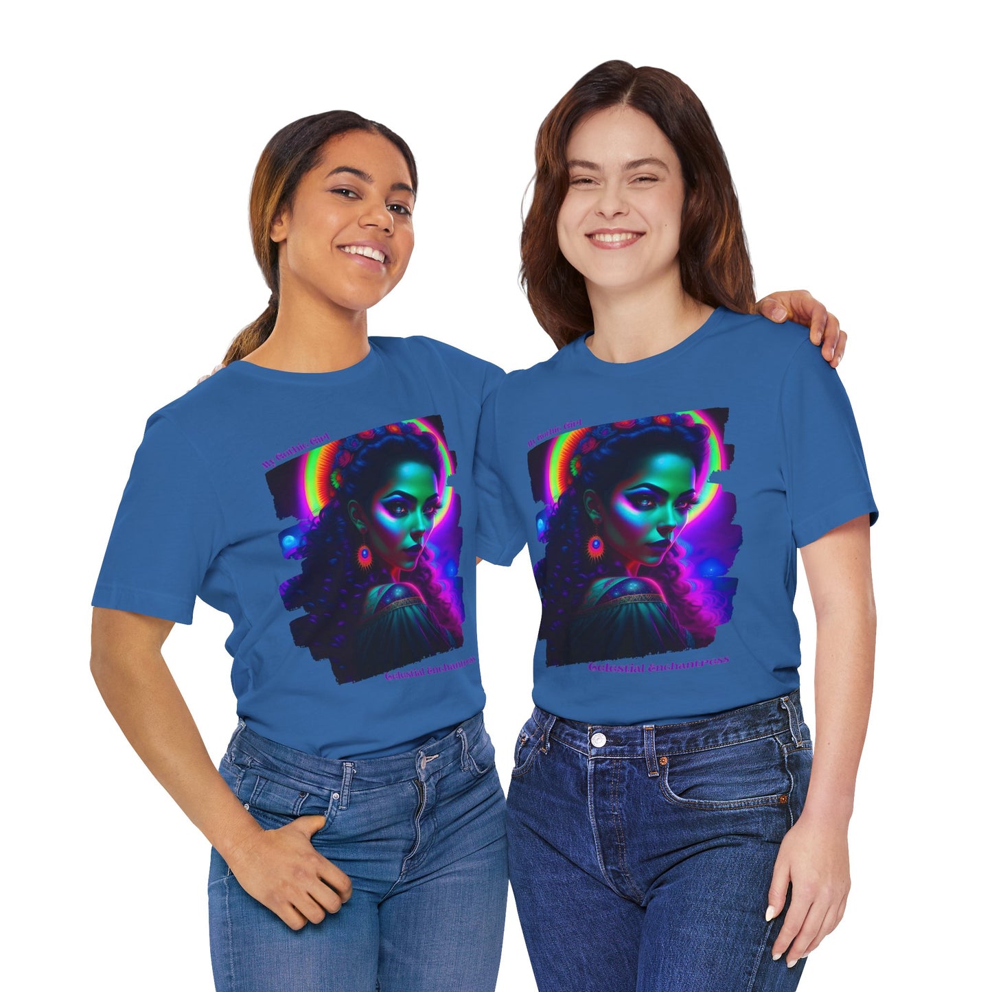 Celestial Enchantress Poetic Goth Graphic Tee – My Gothic Girl