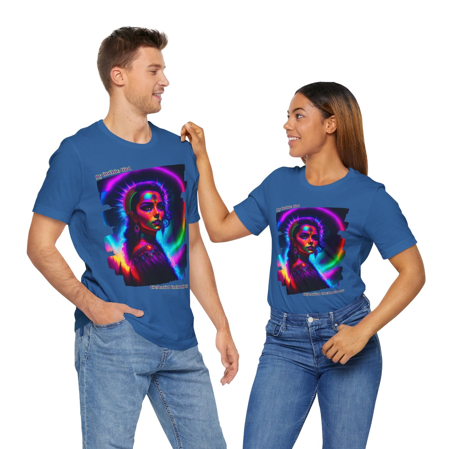 Celestial Enchantress Poetic Goth Graphic Tee – My Gothic Girl