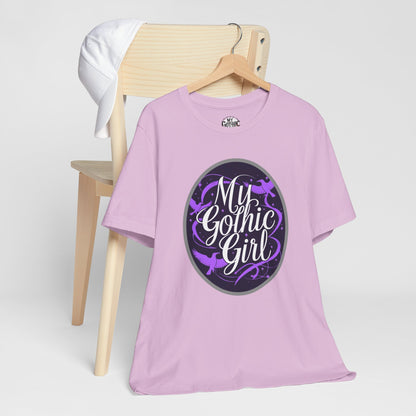 My Gothic Girl Poetic Goth Graphic Tee – Dark Alt Aesthetic Streetwear Fashion