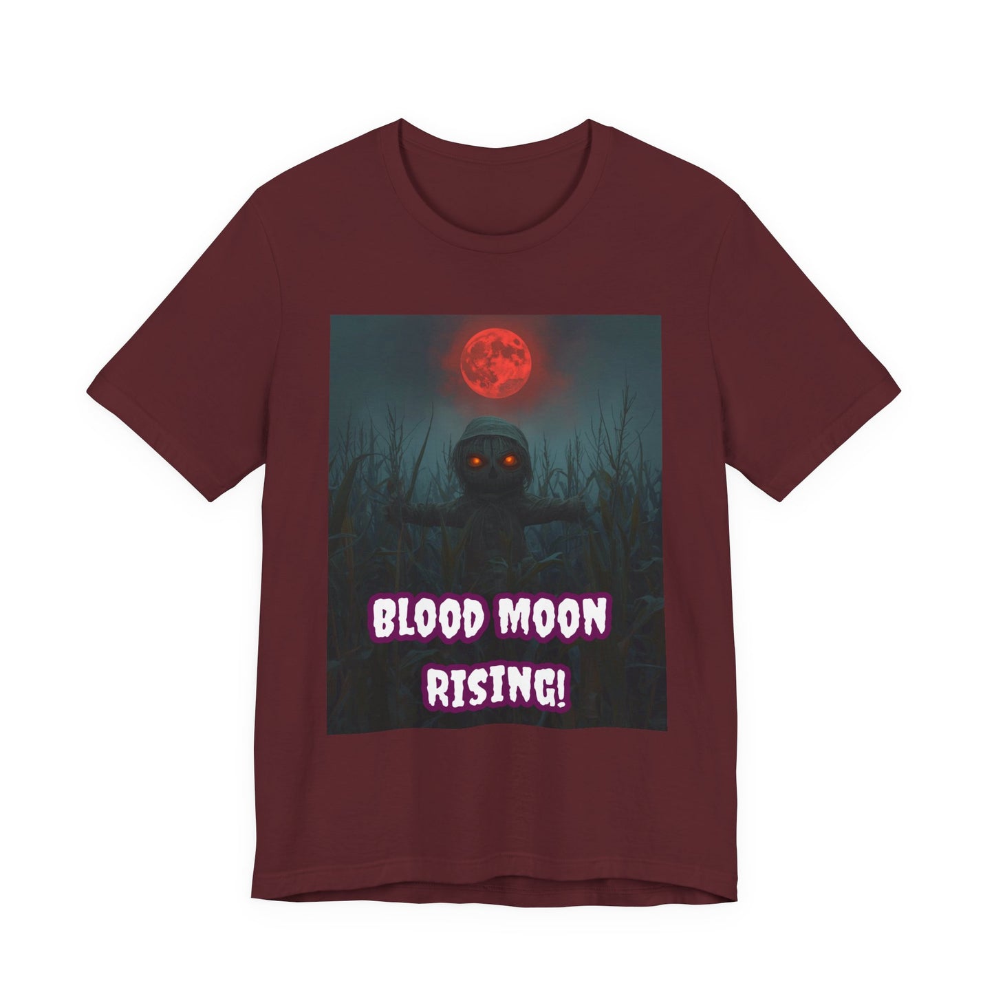My Gothic Girl "Blood Moon Rising" Graphic T-Shirt Unisex Gothic Dark Fashion Casual Wear