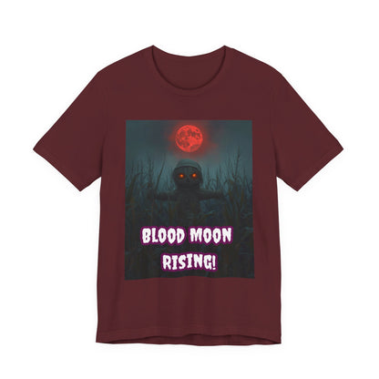 My Gothic Girl "Blood Moon Rising" Graphic T-Shirt Unisex Gothic Dark Fashion Casual Wear