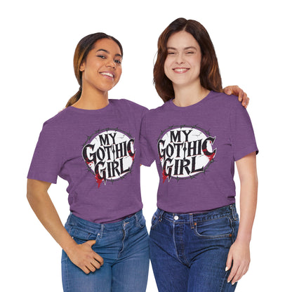 My Gothic Girl Graphic Poetic Goth Graphic Tee – My Gothic Girl
