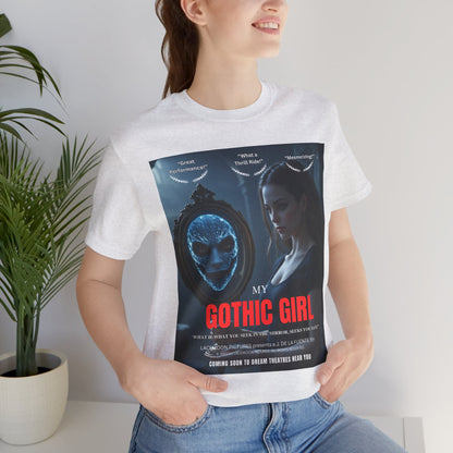 My Gothic Girl "Movie Poster" Graphic Tee – Gothic Streetwear, Whimsy Goth, Dark Poetry Alt Fashion