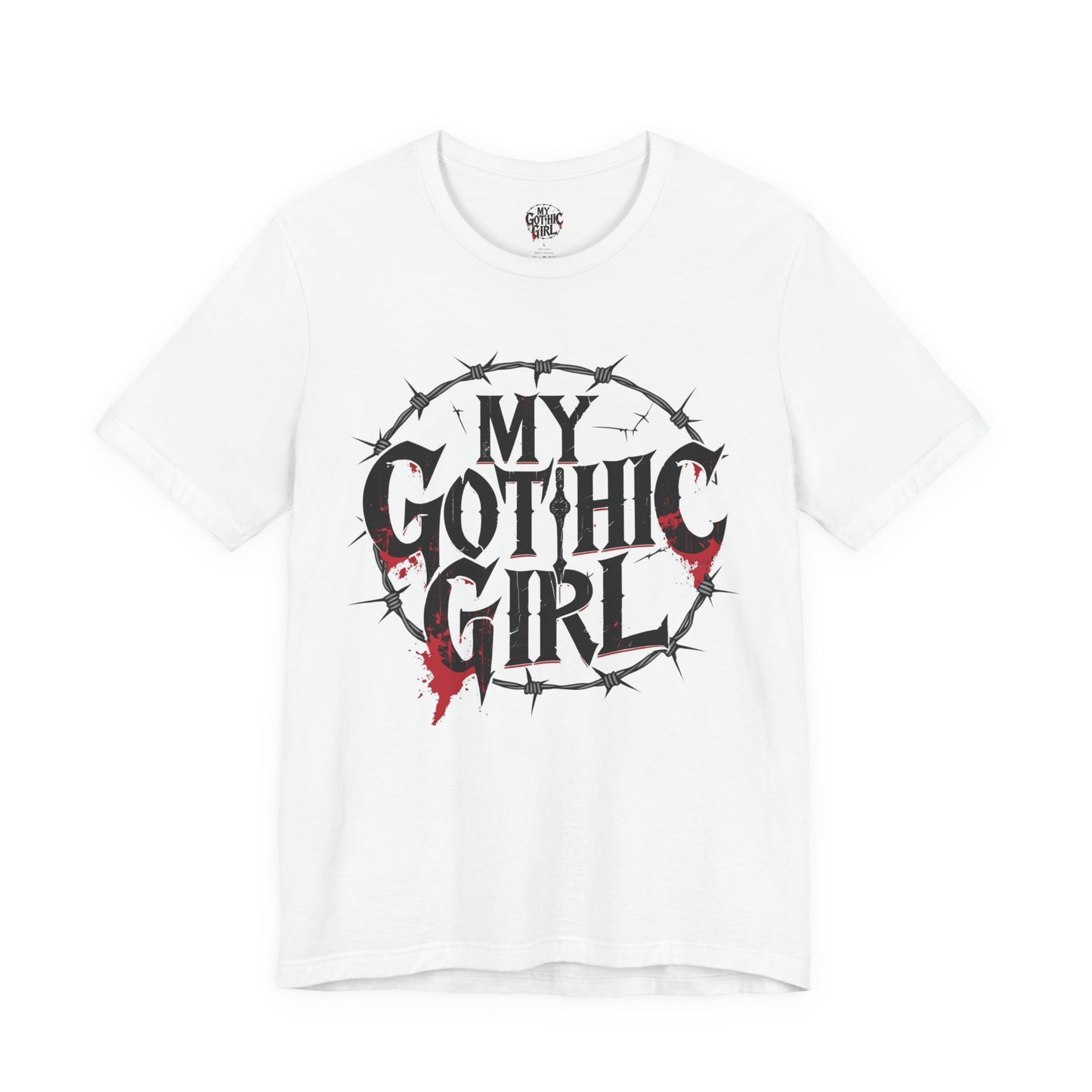 My Gothic Girl Graphic Poetic Goth Graphic Tee – My Gothic Girl