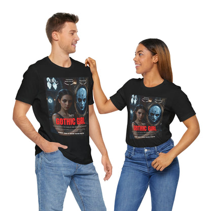 My Gothic Girl T-Shirt "Movie Poster" – Whimsy Goth Streetwear, Dark Poetry Fashion, Alt Aesthetic Apparel