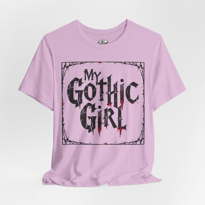 My Gothic Girl Graphic Poetic Goth Graphic Tee – My Gothic Girl