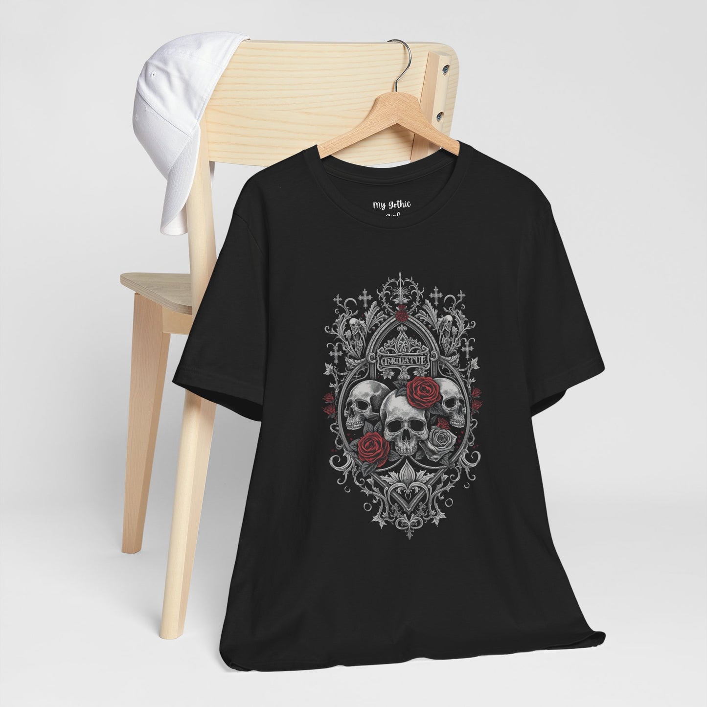 Skull & Roses Gothic Tee