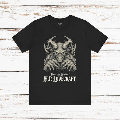 "From The Mind Of H.P. Lovecraft" Gothic Literary T-Shirt
