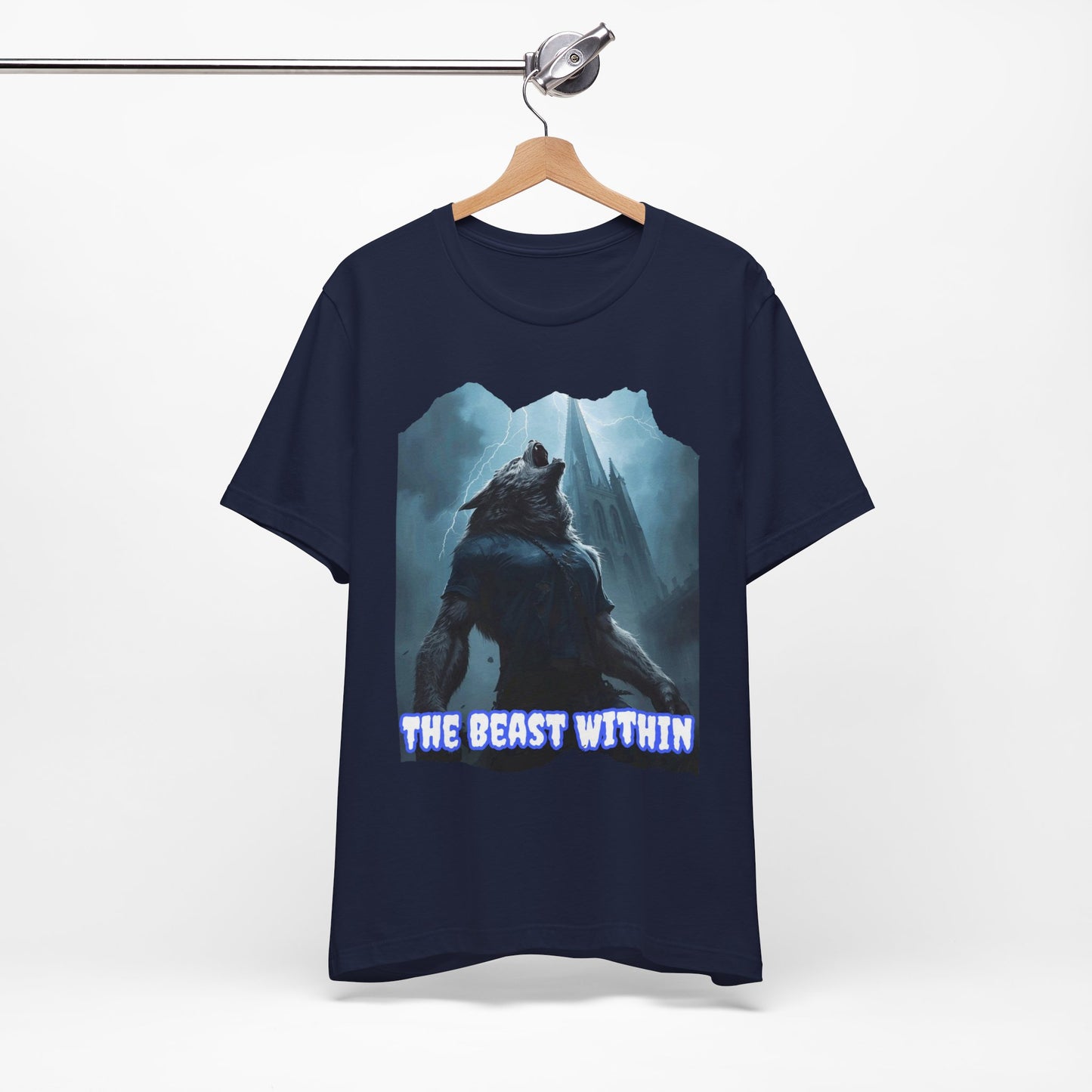 My Gothic Girl "The Beast Within" Graphic T-Shirt Unisex Gothic Dark Fashion Casual Wear
